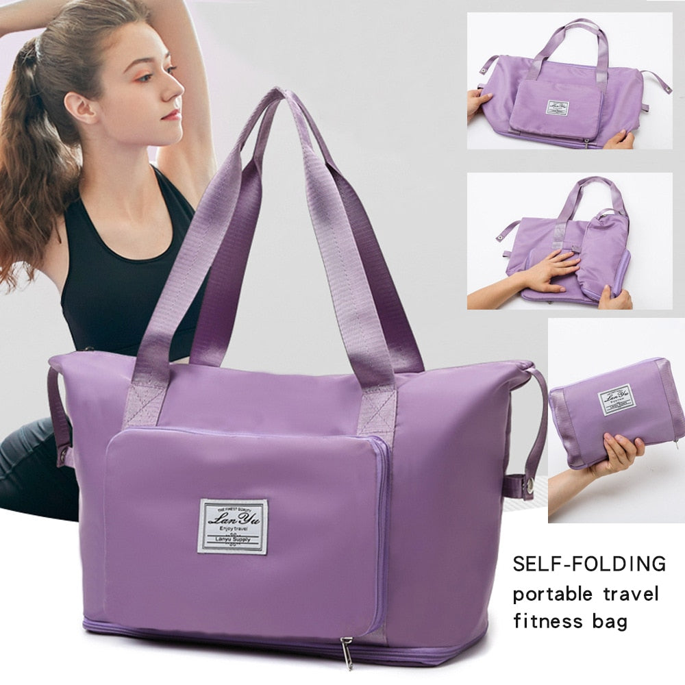 Buy GION Foldable Big Carry On Large Capacity Folding Travel Bag Travel  Season Easy Carry On Luggage Packing Travel Handbag Duffle Bag (1Pcs) at  Amazon.in